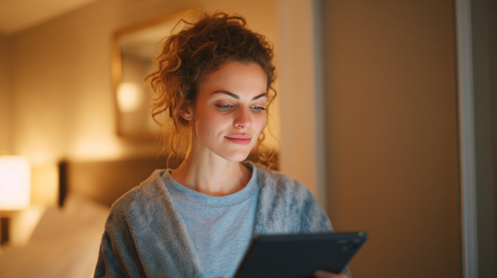 Mi Casa Cleaning Solutions  Davidv. 56221 A Cleaner Ticking Off The Final Item On A Digit A491696a 8fd8 484d 8967 3216548b46ac