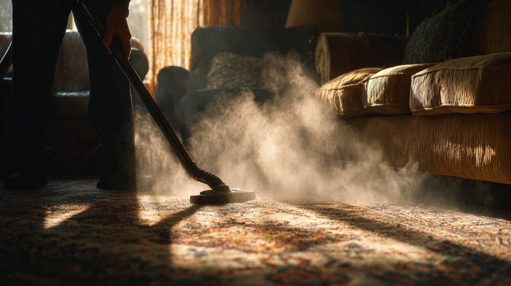 Mi Casa Cleaning Solutions  Davidv. 56221 Action Shot Of A Cleaner Expertly Steam Cleanin 3ee0f7eb D462 4b67 9cd3 615eb4d27693 3