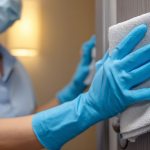 Mi Casa Cleaning Solutions  Davidv. 56221 Cleaner Wearing Gloves And A Face Mask While Di 05baa82c 15c4 4985 879a 1273f778cb4f 3