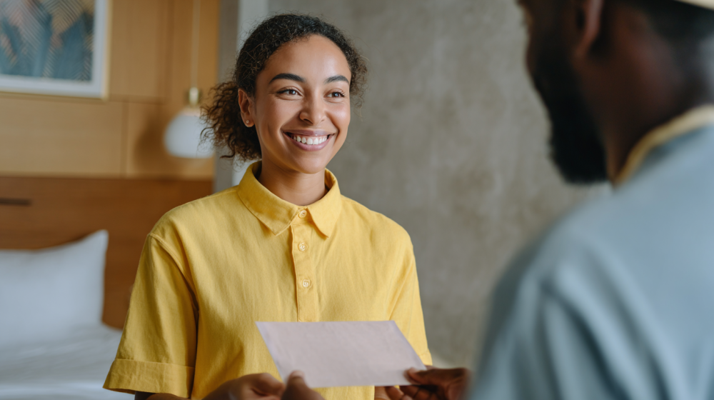 Mi Casa Cleaning Solutions  Davidv. 56221 Confident Airbnb Host Handing A Payment Envelop 564bc0da Ef2a 44b6 Bb21 47e9c5024aae 2