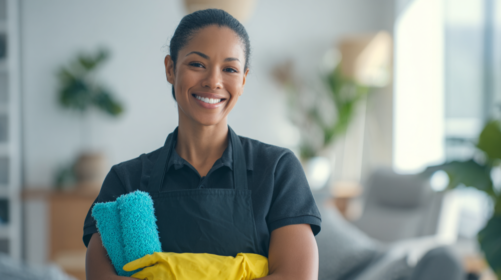 Mi Casa Cleaning Solutions  Davidv. 56221 Professional Portrait Of A Uniformed Cleaner Sm 3cbab7e8 Ee69 40e1 872c D8d79dd952a0 0