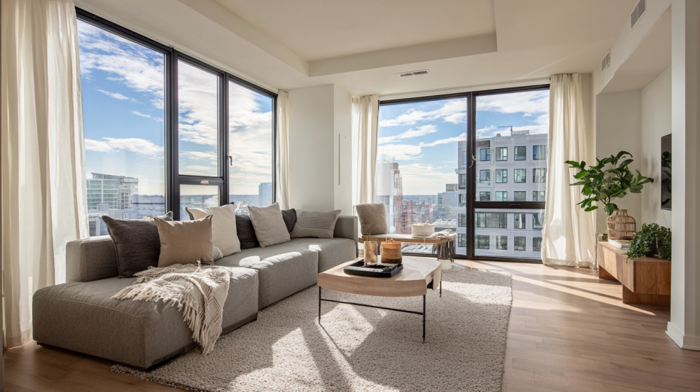 Mi Casa Cleaning Solutions  Davidv. 56221 Wide Angle Shot Of A Freshly Reset Airbnb Livin 3d427648 A2d9 4179 807c D27ef2ad9220 3